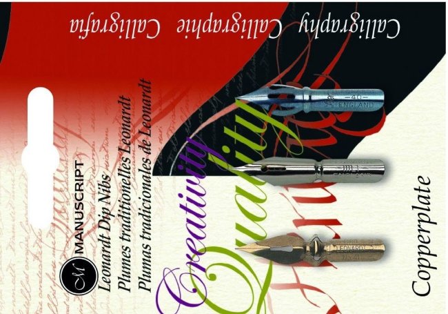 Набор перьев Copperplate Manuscript Crown, Point Extra Fine, Shorthand 3 штуки Набор перьев Copperplate Manuscript Crown, Point Extra Fine, Shorthand 3 штуки