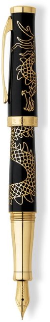 Перьевая ручка Cross Sauvage Dragon Year 2012 (Special Edition), Black