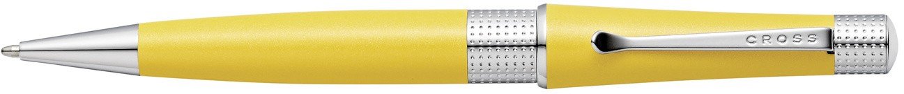 Шариковая ручка Cross Beverly Aquatic Yellow Lacquer