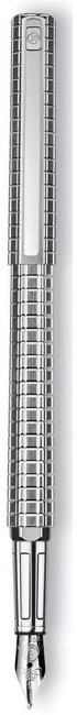 Перьевая ручка Caran d’Ache Hexagonal Cubes Silver Plated Rhodium Перьевая ручка Caran d’Ache Hexagonal Cubes Silver Plated Rhodium
