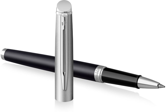 Ручка-роллер Waterman Hemisphere Entry Stainless Steel Black Ручка-роллер Waterman Hemisphere Entry Stainless Steel Black