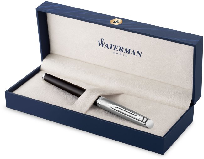 Ручка-роллер Waterman Hemisphere Entry Stainless Steel Black Ручка-роллер Waterman Hemisphere Entry Stainless Steel Black
