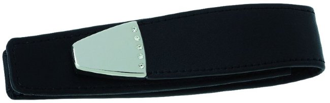 Чехол кожаный для ручки ONLINE, Black Чехол кожаный для ручки ONLINE, Black