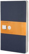 Блокнот Moleskine CAHIER JOURNAL LARGE, линейка, синий индиго (3шт)