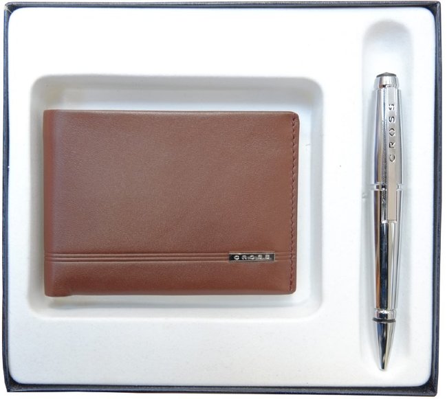 Набор подарочный Cross портмоне и ручка Набор подарочный Cross портмоне и ручка