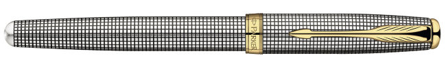 Ручка-роллер Parker Sonnet Т534 Sterling Silver Cisele GT Ручка-роллер Parker Sonnet Т534 Sterling Silver Cisele GT