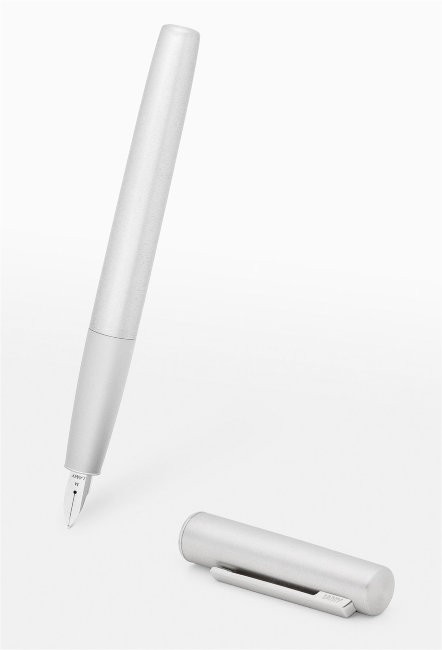 Перьевая ручка Lamy 077 aion, Серебристый Перьевая ручка Lamy 077 aion, Серебристый