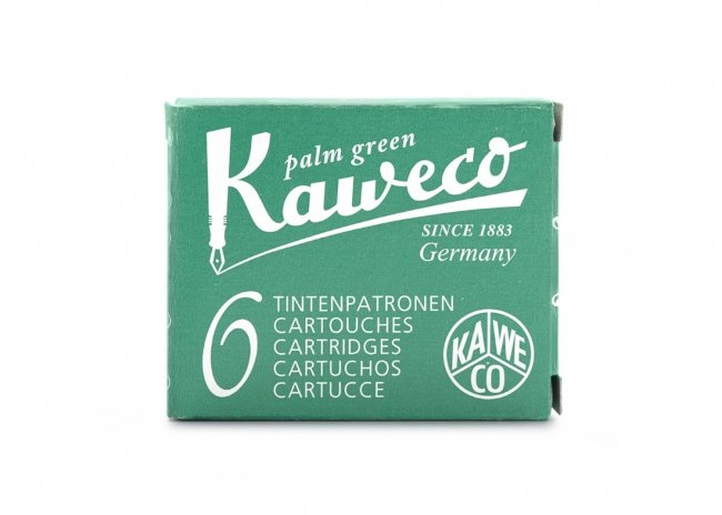 Набор картриджей пальмовый зелёный 6 шт в картонной упаковке Набор картриджей пальмовый зелёный 6 шт в картонной упаковке