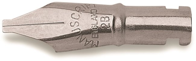 Перо Manuscript Classic Italic 2B 1.6мм полированное Перо Manuscript Classic Italic 2B 1.6мм полированное