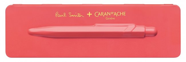 Ручка шариковая Carandache Office 849 Paul Smith Edition 3 Coral Pink M