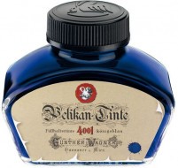 Флакон с чернилами для ручек перьевых Pelikan INK 4001 76 Historic Royal Blue, синий, 62.5 мл