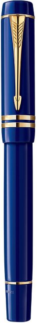 Ручка-роллер Parker Duofold Historical Colors International T74, Lapis Lasuli GT