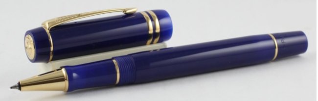 Ручка-роллер Parker Duofold Historical Colors International T74, Lapis Lasuli GT