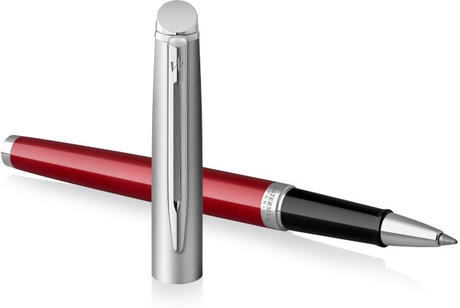 Ручка-роллер Waterman Hemisphere Entry Stainless Steel Red Ручка-роллер Waterman Hemisphere Entry Stainless Steel Red