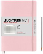 Записная книжка Leuchtturm А5 (в клетку, 123 стр., мягкая обложка, розовая
