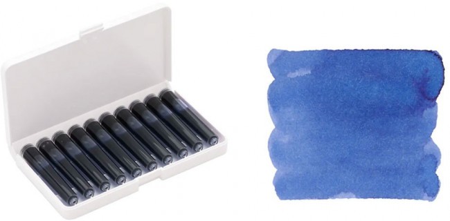 Картридж для перьевых ручек TWSBI, синий, 10 шт