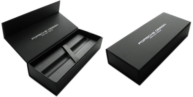 Ручка шариковая Pelikan Porsche Design Laser Flex P`3115 Black, подарочная коробка Ручка шариковая Pelikan Porsche Design Laser Flex P`3115 Black, подарочная коробка