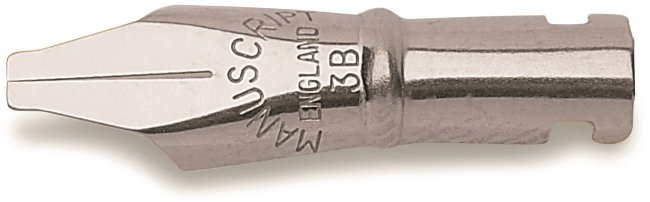 Перо Manuscript Classic Italic 3B 2.2мм полированное Перо Manuscript Classic Italic 3B 2.2мм полированное