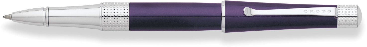 Ручка-роллер Cross Beverly, Purple/Chrome