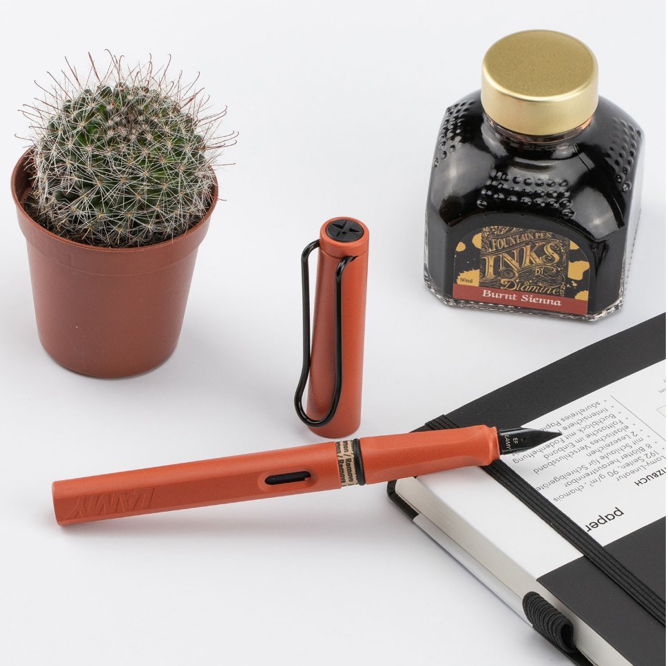 Перьевая ручка Lamy Safari Terra Red Special Edition 2021 (4035678) за ...