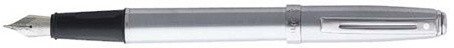 Перьевая ручка Sheaffer Prelude Brushed Chrome Plate Finish Nickel CT