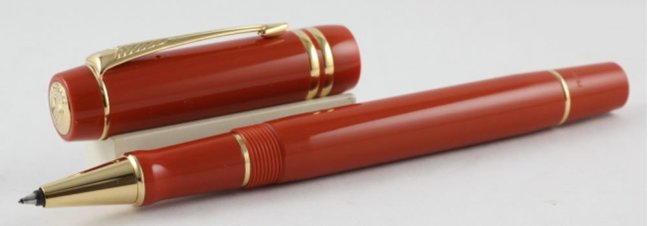 Ручка-роллер Parker Duofold Historical Colors International T74, Big Red GT