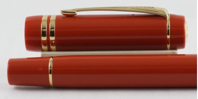 Ручка-роллер Parker Duofold Historical Colors International T74, Big Red GT