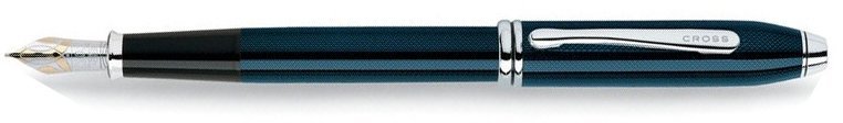 Перьевая ручка Cross Townsend, Quartz Blue