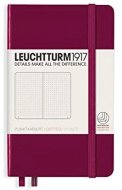 Записная книжка Leuchtturm Pocket A6 (в точку), 123 стр., мягкая обложка, винная
