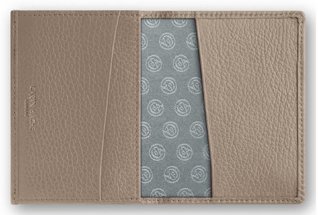 Визитница Carandache LEMAN, бежевая