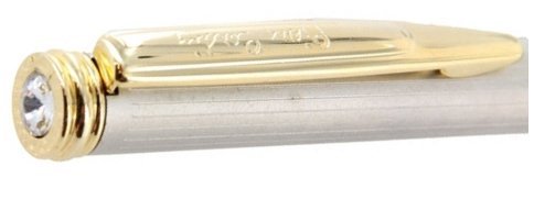 Набор: ручка шариковая и роллер Pierre Cardin Pen and Pen, серебристый