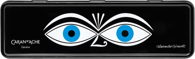 Ручка шариковая Caran d'Ache Office 849 Alexander Girard Black, подарочная коробка Ручка шариковая Caran d'Ache Office 849 Alexander Girard Black, подарочная коробка
