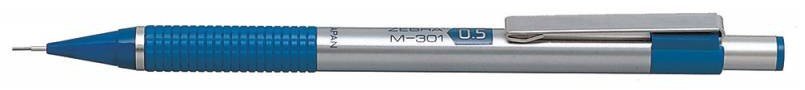 Карандаши механические Zebra M-301-BL 0.5мм, синий (10 штук)