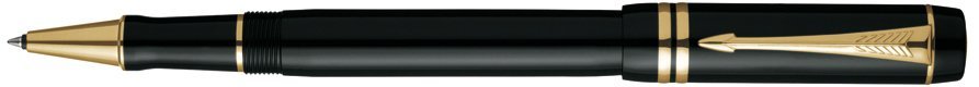 Ручка-роллер Parker Duofold T74 International, Black GT