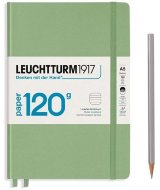 Блокнот Leuchtturm Edition А5 (в линейку), 203 стр., твердая обложка, пастельный зеленый