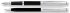 Набор Cross Century II перьевая и шариковая ручки Black Lacquer/Chrome