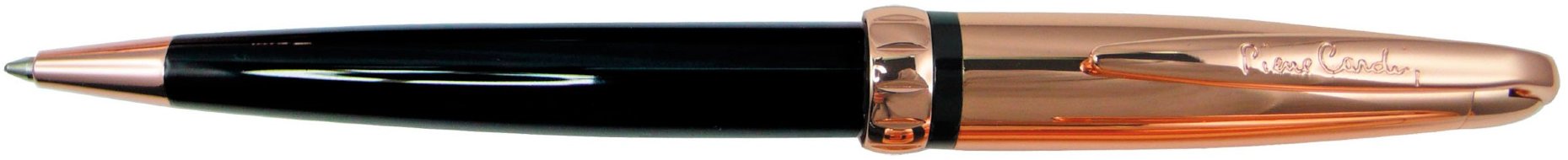 Шариковая ручка Pierre Cardin Espace черный лак, розовое золото