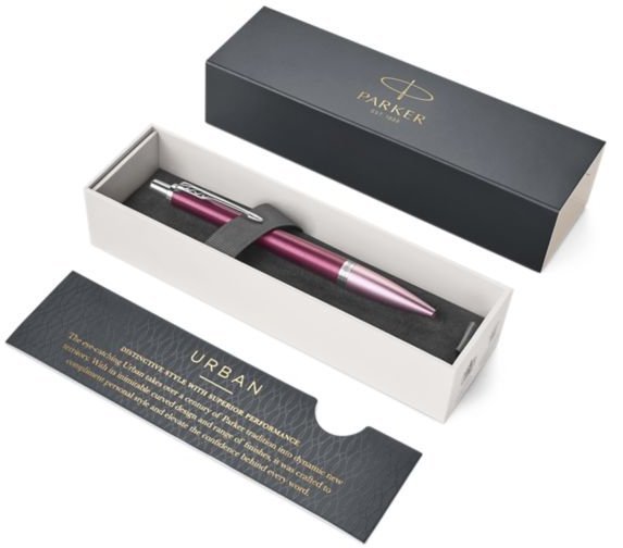 Шариковая ручка Parker Urban 2016 Premium, Dark Purple CT, K310