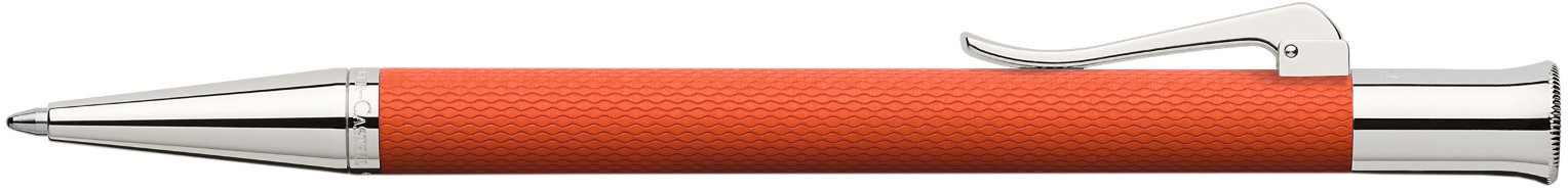 Шариковая ручка Graf von Faber-Castell Guillloche, оранжевая