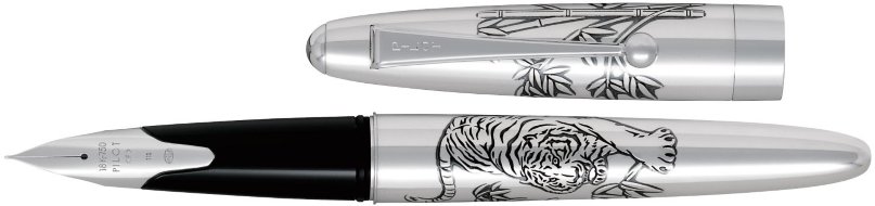 Перьевая ручка Pilot Silver Tiger