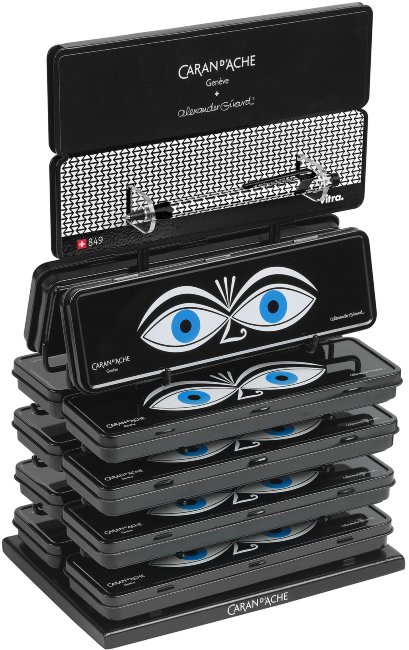 Ручка шариковая Caran d'Ache Office 849 Alexander Girard, ассорти дисплей, 16 шт Ручка шариковая Caran d'Ache Office 849 Alexander Girard, ассорти дисплей, 16 шт