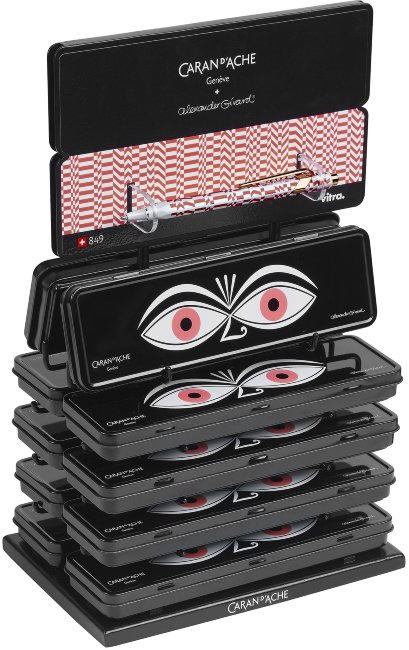 Ручка шариковая Caran d'Ache Office 849 Alexander Girard, ассорти дисплей, 16 шт Ручка шариковая Caran d'Ache Office 849 Alexander Girard, ассорти дисплей, 16 шт