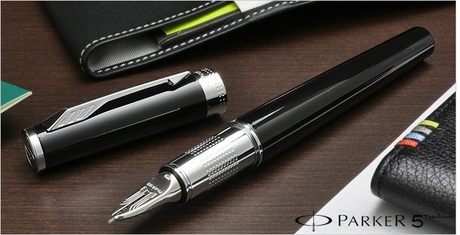 Ручка-5й пишущий узел Parker Ingenuity Large F500, LaqBlack CT Ручка-5й пишущий узел Parker Ingenuity Large F500, LaqBlack CT