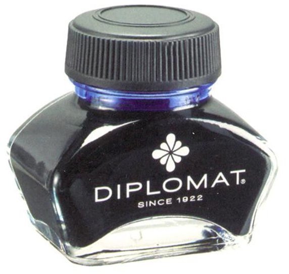 Флакон с чернилами Diplomat для перьевых ручек, синий, 30 мл Флакон с чернилами Diplomat для перьевых ручек, синий, 30 мл