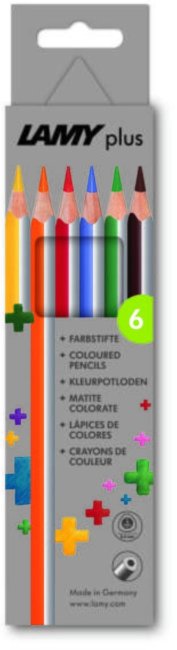 Набор карандашей Lamy Plus 6 шт. в картонной упаковке Набор карандашей Lamy Plus 6 шт. в картонной упаковке