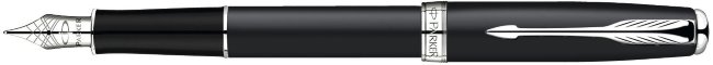 Перьевая ручка Parker Sonnet F529, Matte Black CT Перьевая ручка Parker Sonnet F529, Matte Black CT