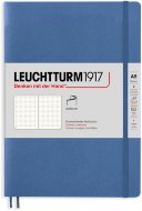 Записная книжка Leuchtturm А5 (в клетку), 123 стр., мягкая обложка, деним