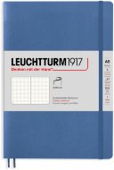 Записная книжка Leuchtturm А5 (в клетку), 123 стр., мягкая обложка, деним