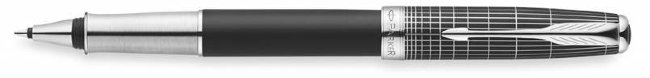 Ручка-роллер Parker Sonnet T536, Contort Black Cisele	 Ручка-роллер Parker Sonnet T536, Contort Black Cisele