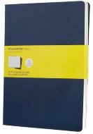 Блокнот Moleskine CAHIER JOURNAL XLarge, клетка, синий индиго (3шт)